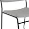 Flash Furniture 500 lb. Capacity High Density Gray Fabric Chair XU-8700-GY-B-30-GG - alternate 8